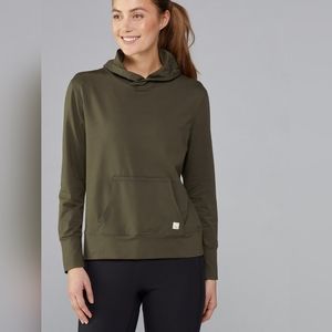 VUORI Halo Performance Soft Stretchy Jersey Knit Light Weight Pullover Hoodie